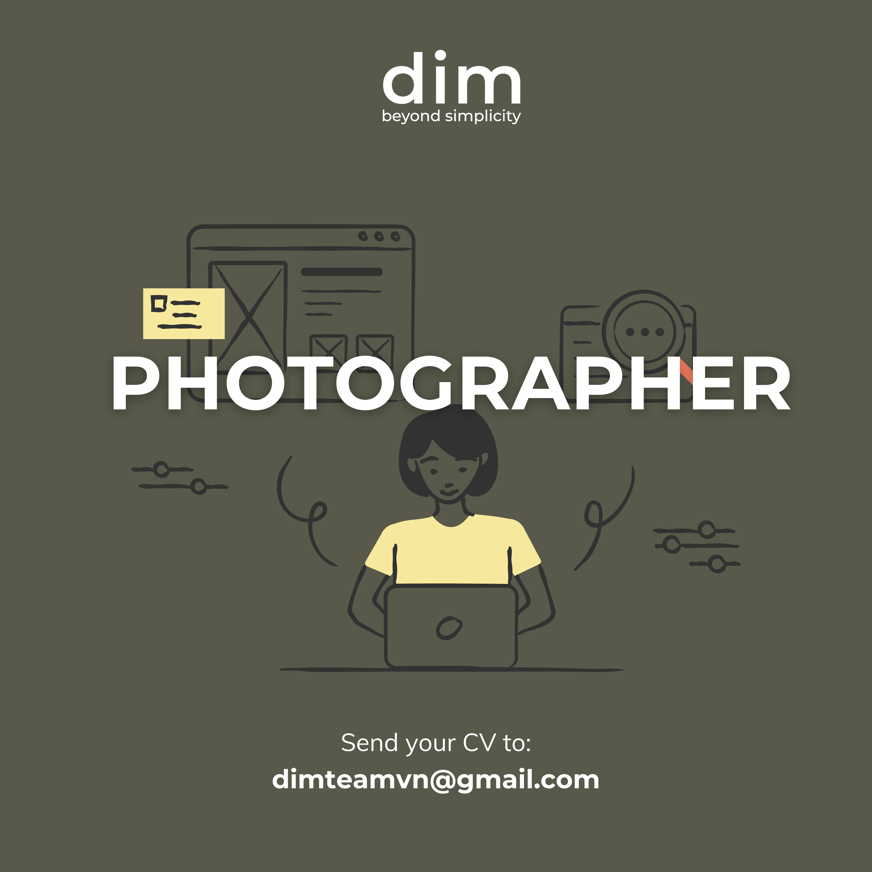 PHOTOGRAPHER - DIM TUYỂN DỤNG