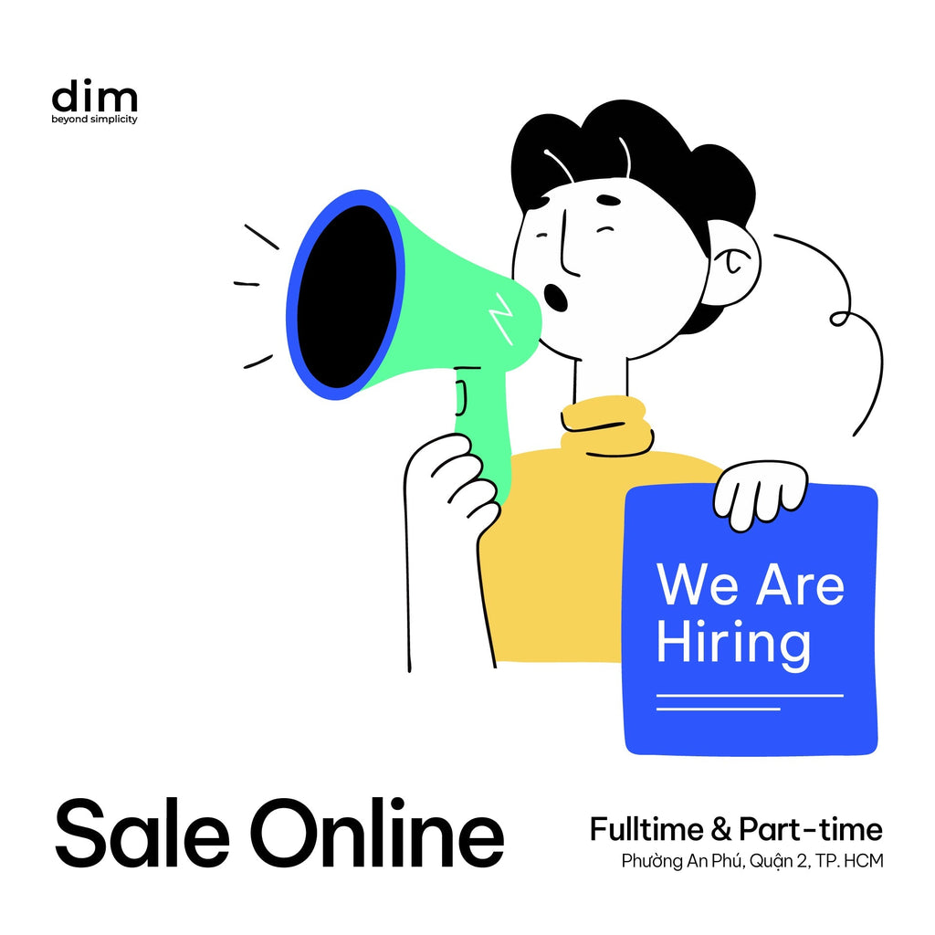 SALE ONLINE - DIM TUYỂN DỤNG