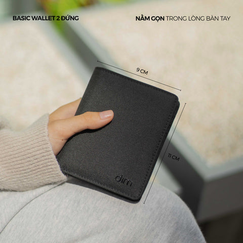 Ví Basic Wallet 2 Đứng