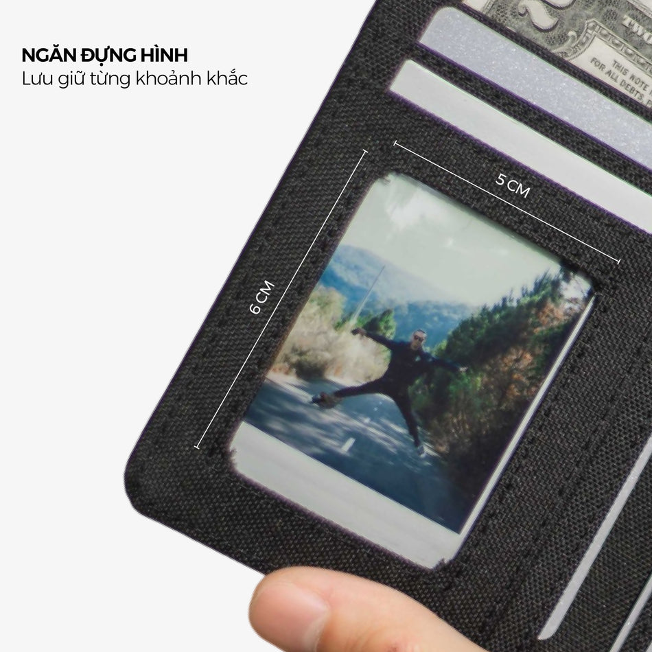 Ví Basic Wallet 2 Đứng